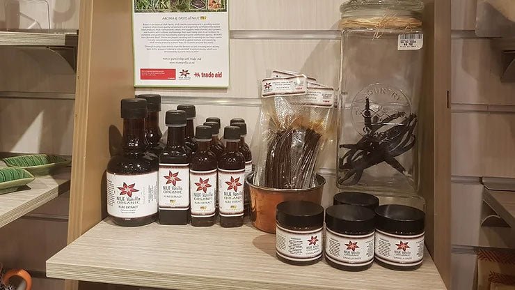 NIUE Vanilla Organic In Trade Aid Stores Now - NIUE Vanilla Organic